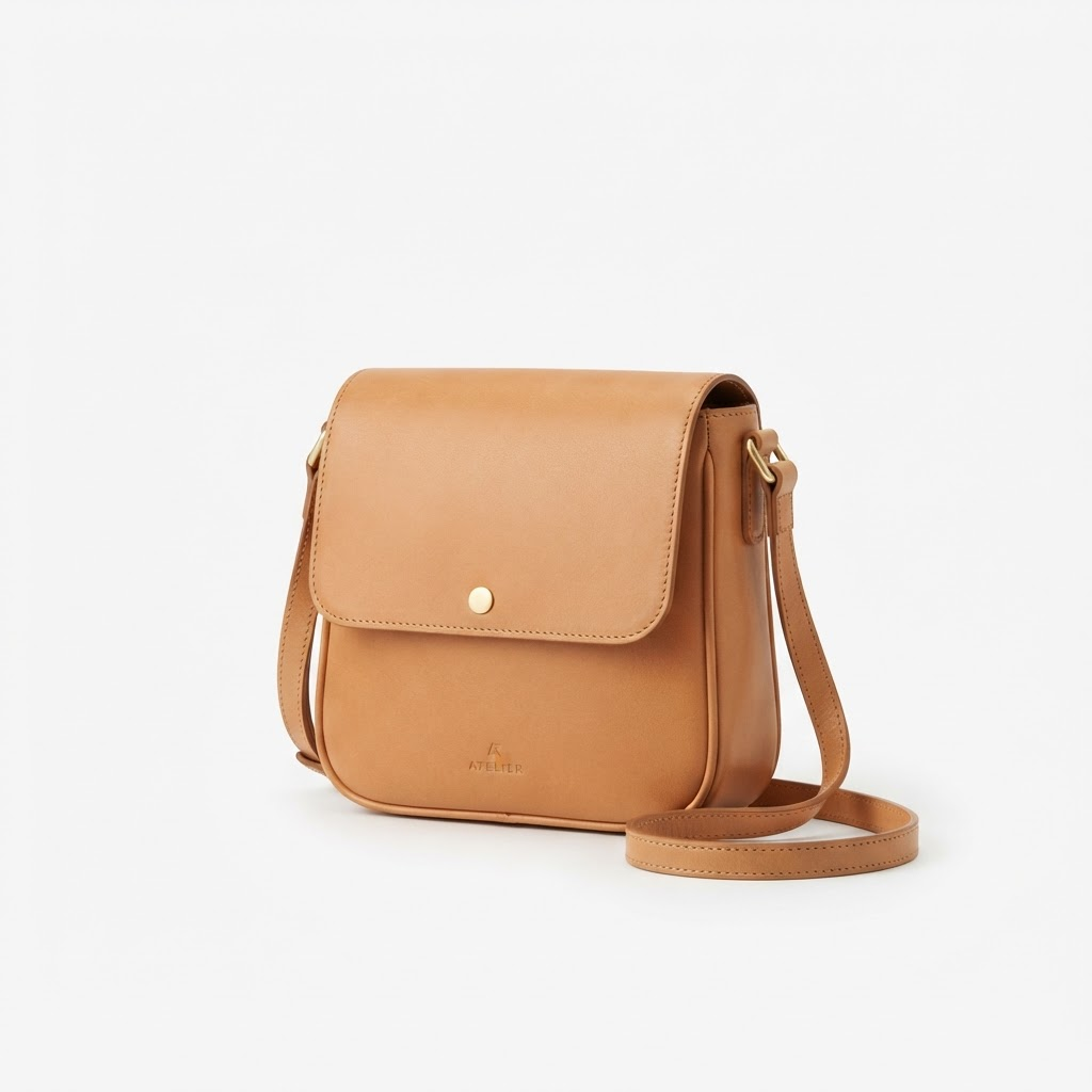 Bolsa Crossbody Couro